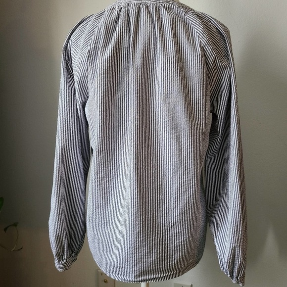 TIME AND TRU | STRIPE BLOUSE | SIZE SMALL - Picture 8 of 10